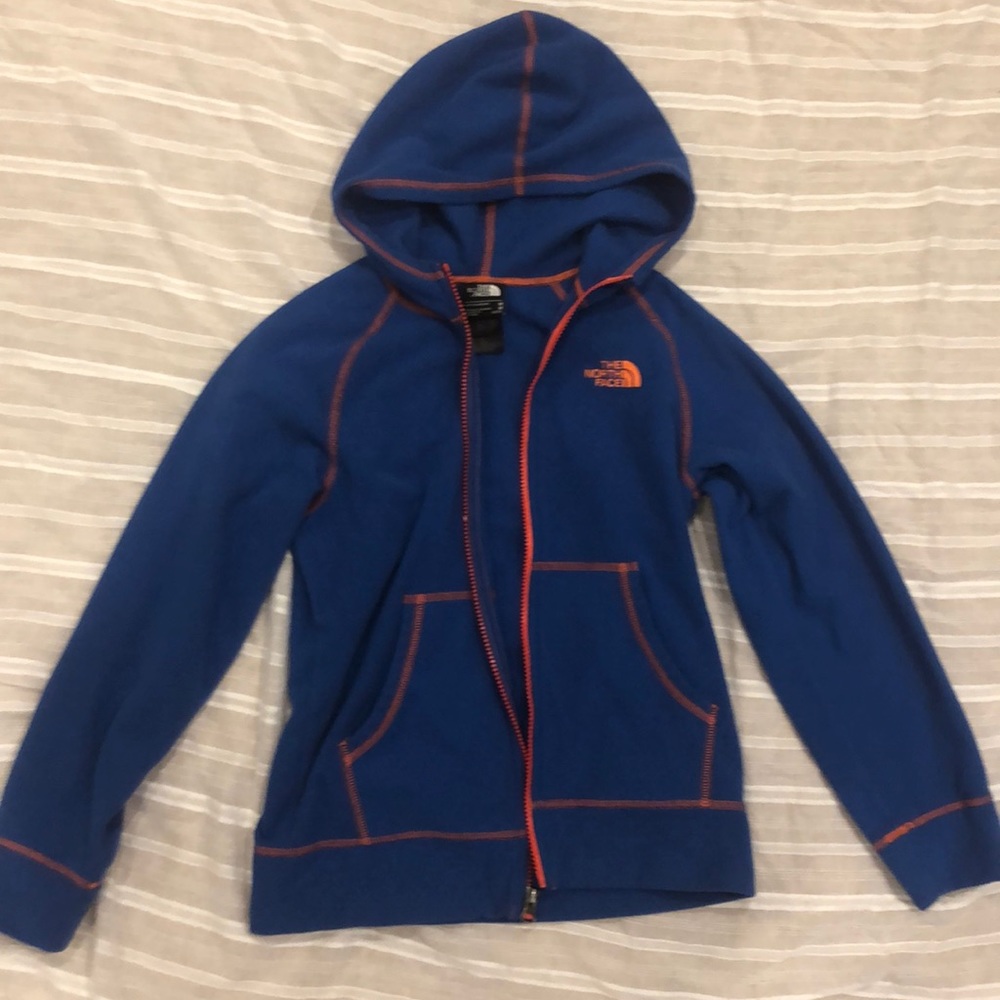 Blue & Orange North Face Jacket